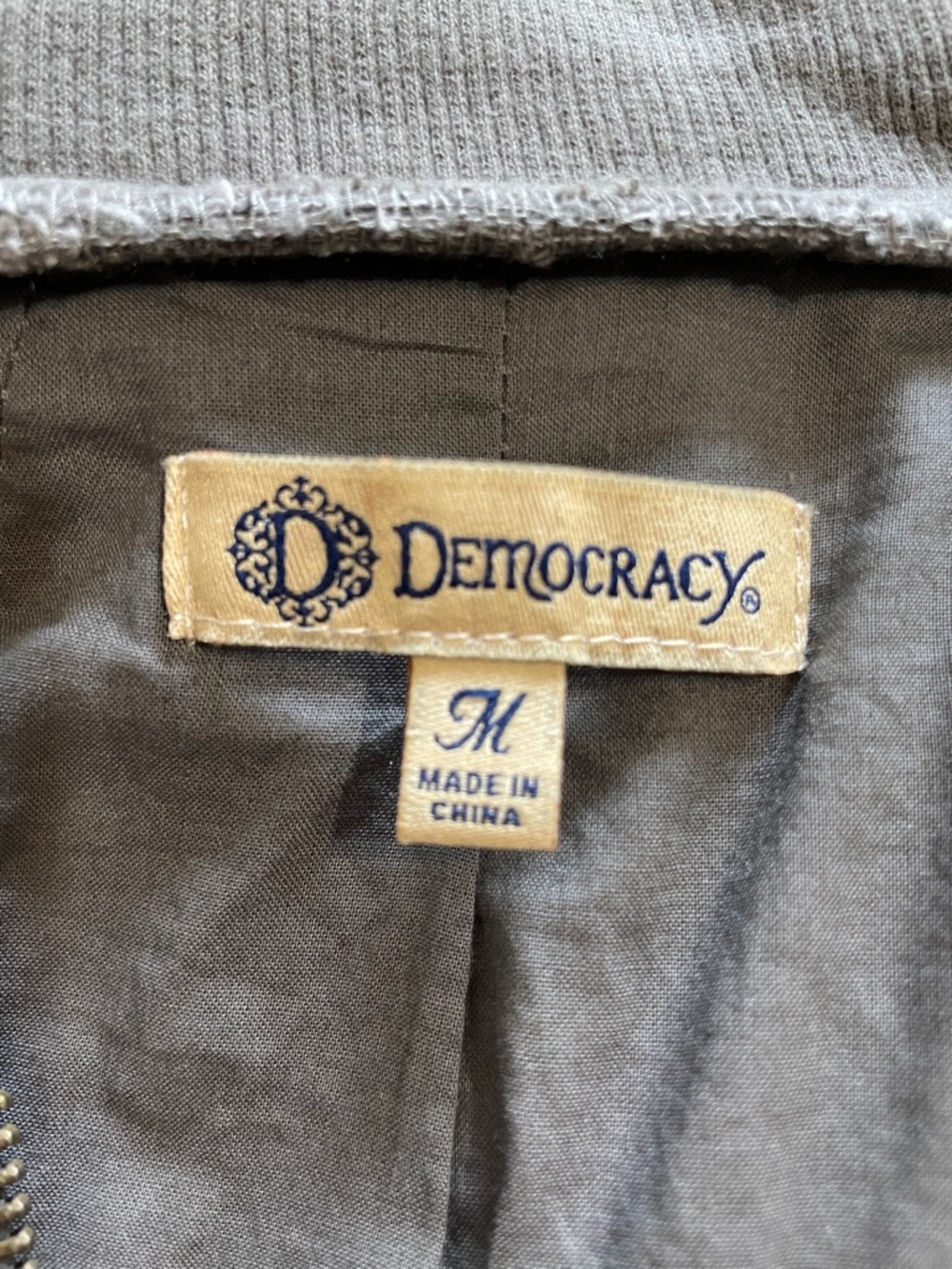 🎉LAST CHANCE 🎉Democracy Floral Camo Utility Jacket - Gray & Dusty Rose - Picture 15 of 15